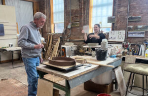 pottery class with Ann L